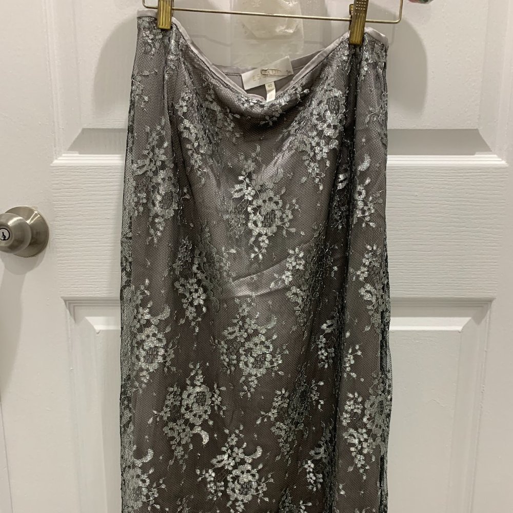 Escada Midi Lace Skirt